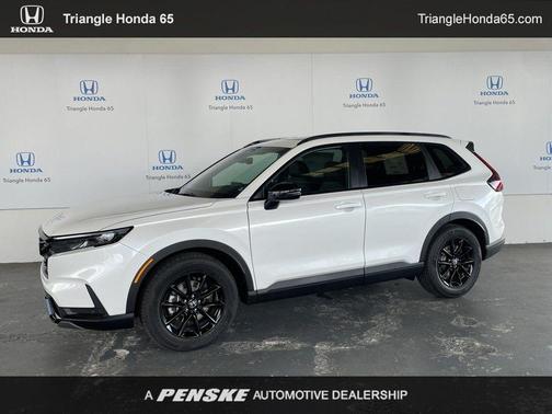 Platinum White Pearl 2026 Honda CR-V Hybrid Sport-L