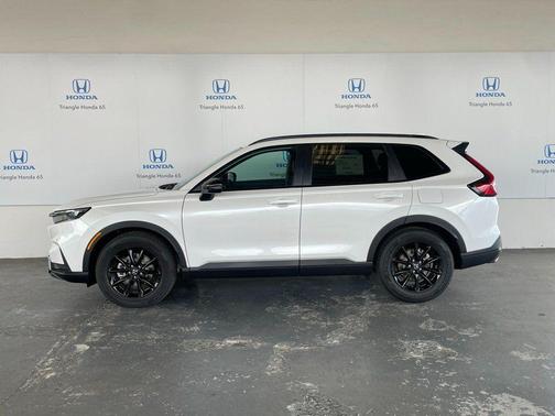 Platinum White Pearl 2026 Honda CR-V Hybrid Sport-L
