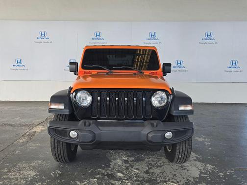 Orange 2019 Jeep Wrangler Sport