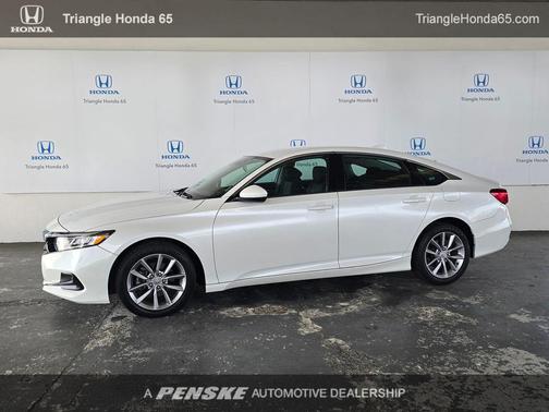 Platinum White Pearl 2022 Honda Accord LX 1.5T