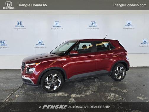 Red 2025 Hyundai VENUE SE