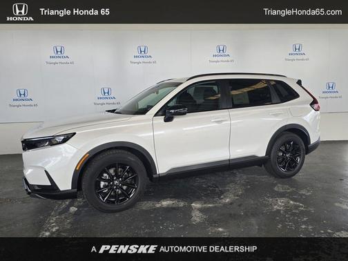 Platinum White Pearl 2026 Honda CR-V Hybrid Sport