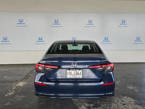 Blue Lagoon 2025 Honda Civic LX
