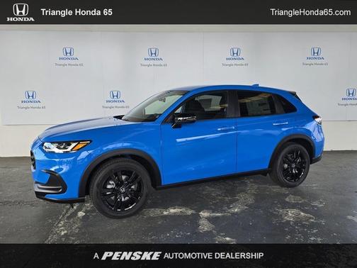 Aegean Blue Metallic 2026 Honda HR-V Sport