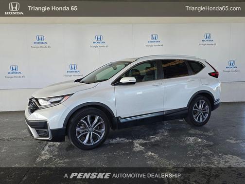 Platinum White Pearl 2021 Honda CR-V Touring