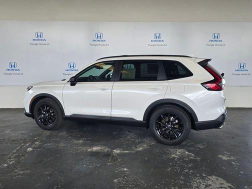 Platinum White Pearl 2026 Honda CR-V Hybrid Sport