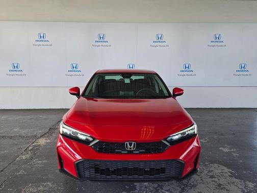 Rallye Red 2025 Honda Civic LX