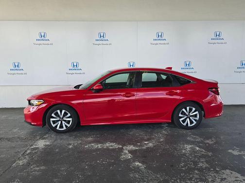 Rallye Red 2025 Honda Civic LX