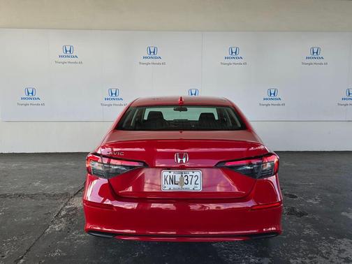 Rallye Red 2025 Honda Civic LX