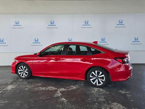 Rallye Red 2025 Honda Civic LX