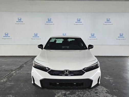 Platinum White Pearl 2026 Honda Civic Sport