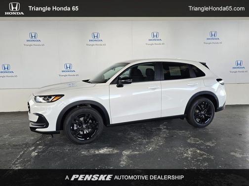 Platinum White Pearl 2026 Honda HR-V Sport