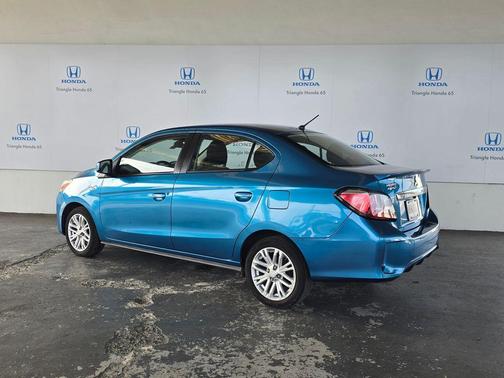 Sapphire Blue Metallic 2024 Mitsubishi Mirage G4 Black Edition
