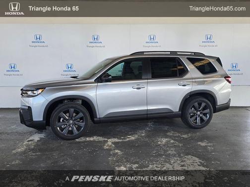 Solar Silver Metallic 2026 Honda Pilot Sport