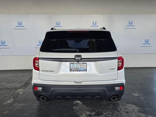 White Diamond Pearl 2019 Honda Passport Sport