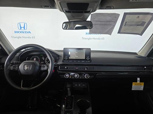 Platinum White Pearl 2026 Honda Civic LX