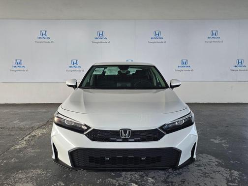 Platinum White Pearl 2026 Honda Civic LX