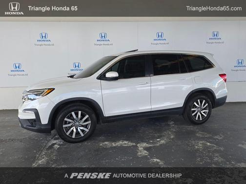Platinum White Pearl 2021 Honda Pilot EX-L