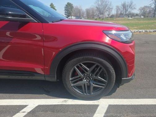 Rapid Red Metallic Tinted Clearcoat 2025 Ford Explorer ST