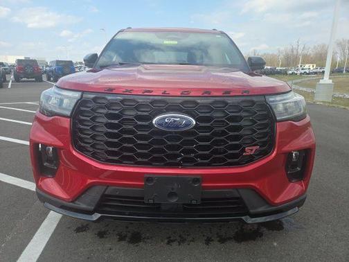Rapid Red Metallic Tinted Clearcoat 2025 Ford Explorer ST