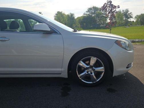 White Diamond Clearcoat 2012 Chevrolet Malibu 2LT