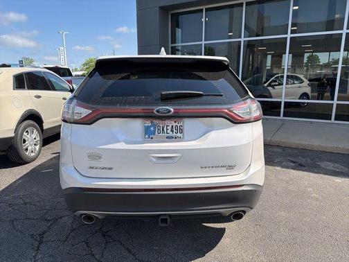 White Platinum 2018 Ford Edge Titanium