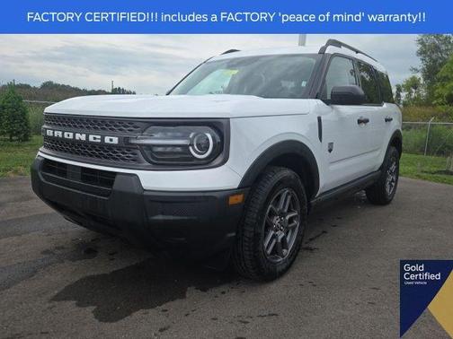 Oxford White 2025 Ford Bronco Sport Big Bend