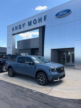 Azure Blue 2026 Ford Maverick Lariat