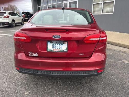 Ruby Red Metallic 2017 Ford Focus SEL