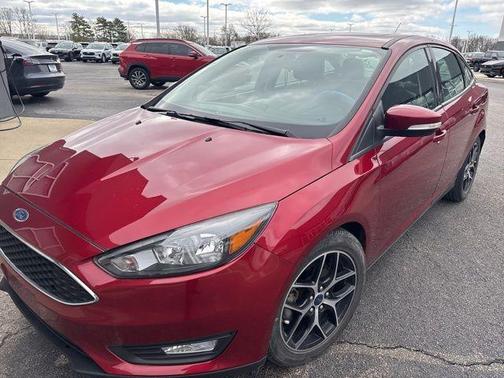 Ruby Red Metallic 2017 Ford Focus SEL