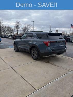 Blue 2026 Ford Explorer Active