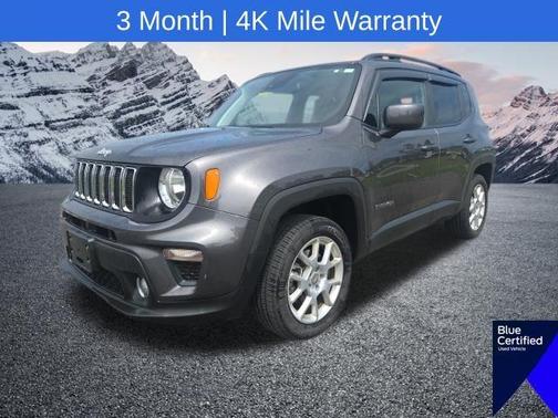 Granite Crystal Clearcoat Metallic 2021 Jeep Renegade Latitude