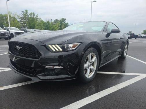 Black 2015 Ford Mustang EcoBoost