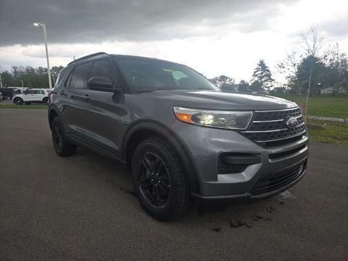 Gray Metallic 2023 Ford Explorer XLT