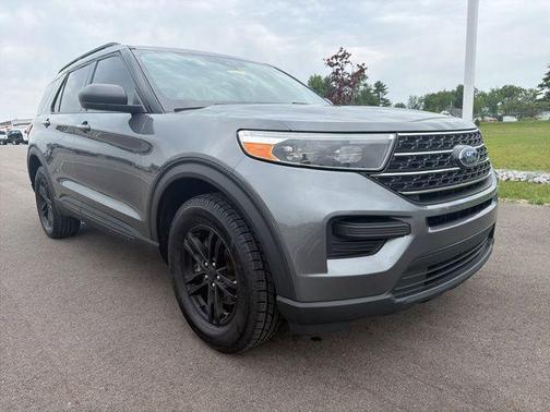 Gray Metallic 2023 Ford Explorer XLT