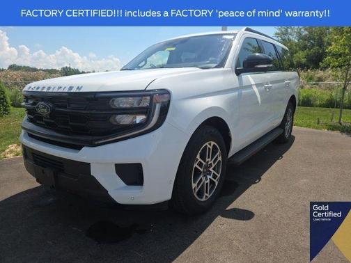Oxford White 2025 Ford Expedition Active