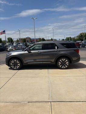 Gray Metallic 2026 Ford Explorer Platinum