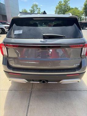 Gray Metallic 2026 Ford Explorer Platinum