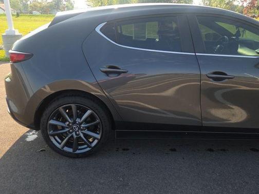 Machine Gray Metallic 2021 Mazda Mazda3 FWD w/Preferred Package