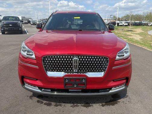 Red 2020 Lincoln Aviator Reserve AWD