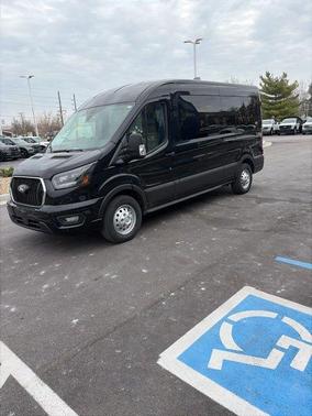 Black 2026 Ford Transit-350 XL