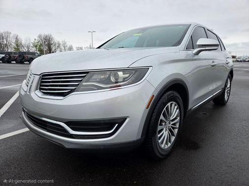 Ingot Silver 2017 Lincoln MKX Select