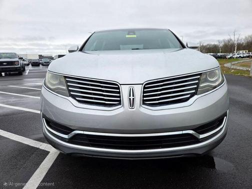 Ingot Silver 2017 Lincoln MKX Select