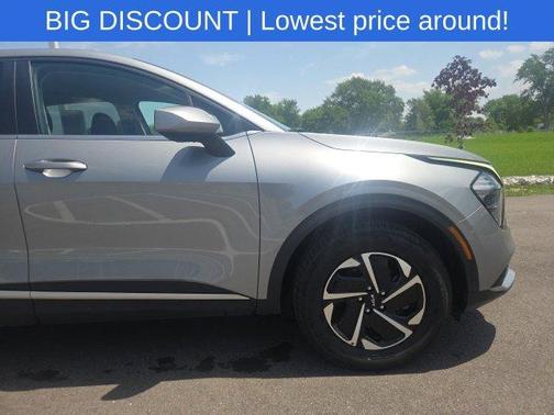Steel Gray 2023 Kia Sportage Hybrid LX