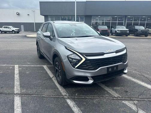 Steel Gray 2023 Kia Sportage Hybrid LX