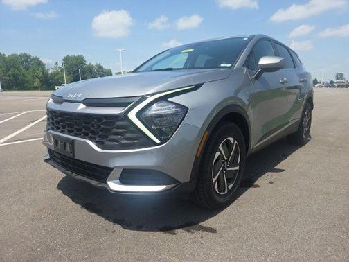 Steel Gray 2023 Kia Sportage Hybrid LX