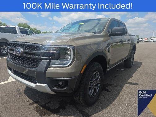 Gray 2025 Ford Ranger XLT