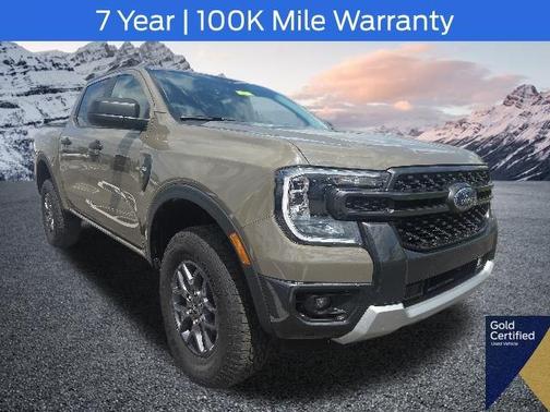 Gray 2025 Ford Ranger XLT