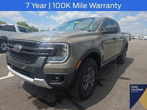 Gray 2025 Ford Ranger XLT