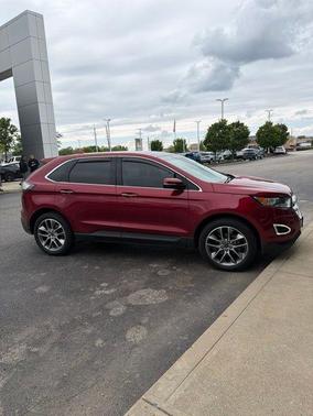 Ruby Red Metallic 2015 Ford Edge Titanium